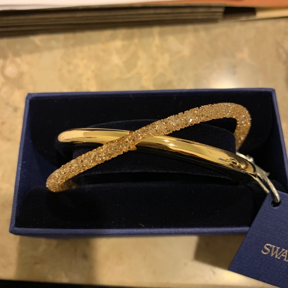 Swarovski cuff bracelet